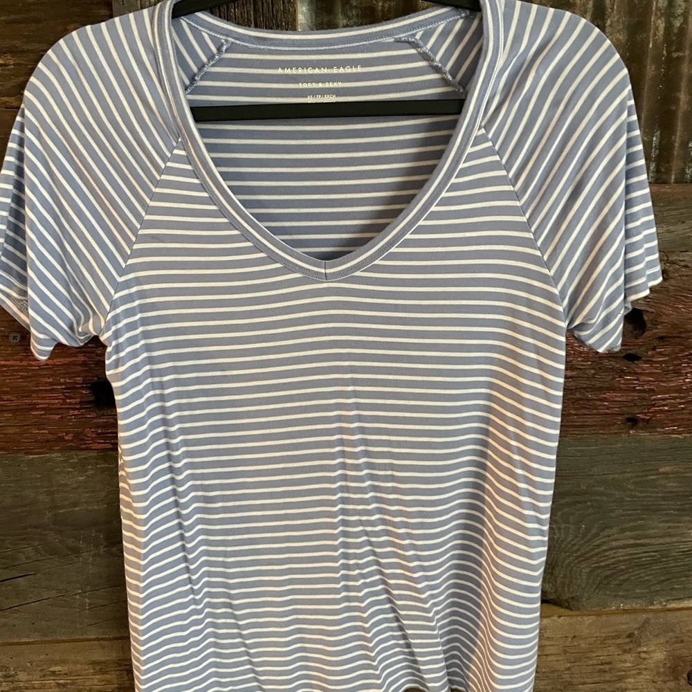 American Eagle soft & sexy striped shirt